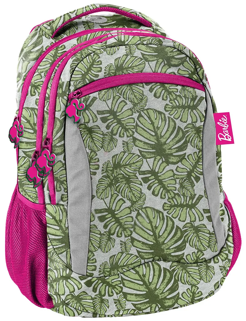 Рюкзак жіночий Paso Barbie Tropical Leaves BAL-2808 25L Різнокольоровий - фото 3