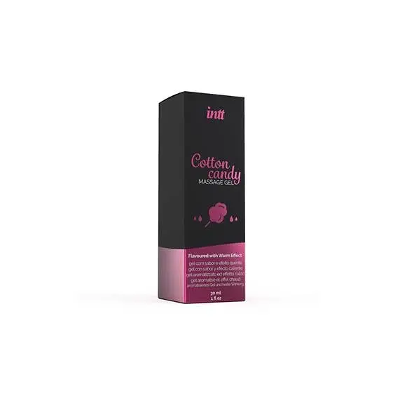 Гель для масажу - Intt Cotton Candy Massage Gel, 30 мл - фото 2