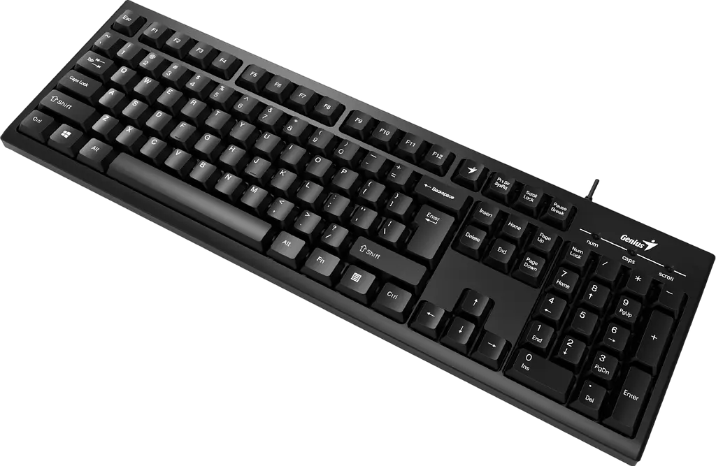 Клавіатура Genius Smart KB-100 Ukr Black (31300005410) - фото 2