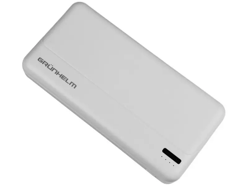 Зовнішній акумулятор (Power Bank) Grunhelm 20000mAh 20W White (GP-20W) - фото 3