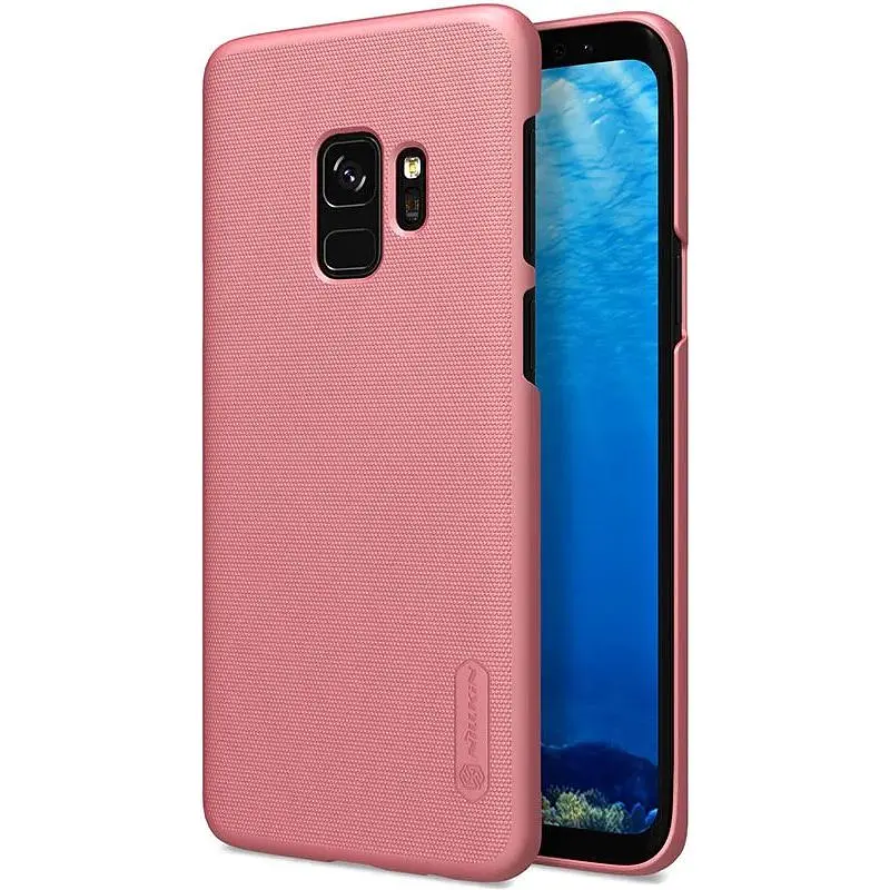 Чохол-накладка Nillkin Super Frosted Shield Samsung Galaxy S9 G960 Rose Gold - фото 7