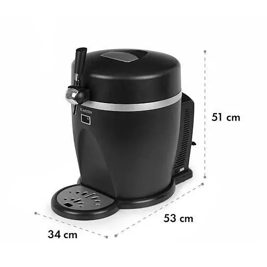 Диспенсер для пива Klarstein Tap2Go 2 в 1 (10034006) - фото 9