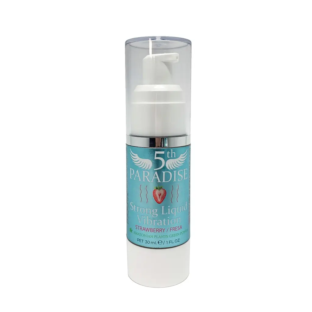 Збуджуючий гель з ефектом вібрації 5th Paradise Strong Liquid Vibration Strawberry, 30 мл 5th Paradise 71700710075; 810-00102 103716 - фото 3