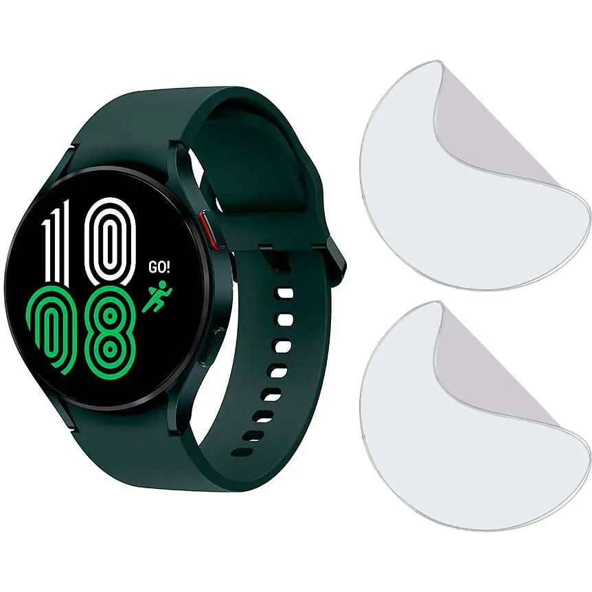 Захисна плівка Samsung Galaxy Watch 4 44mm Green - 2шт Watchbands (WB000444PL2GREEN) - фото 1