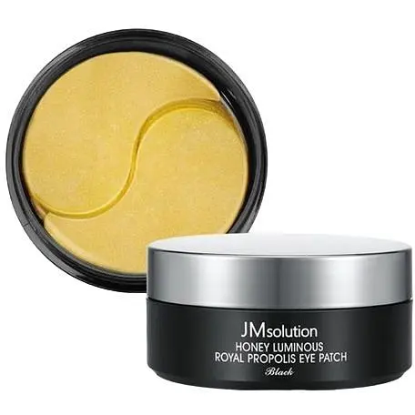 Гидрогелевые патчи JMsolution Honey Luminous Royal Propolis Eye Patch Black 90 г - фото 1