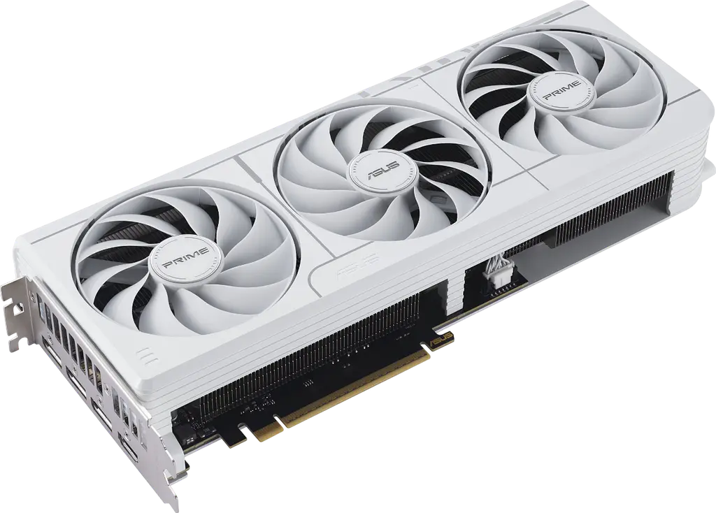 Відеокарта GeForce RTX 5070 12GB Asus Prime OC White (PRIME-RTX5070-O12G-WHITE)
