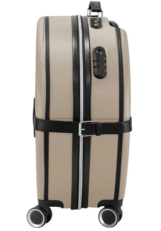 Чемодан Semi Line 24" (M) Champagne/Black (T5674-3) (DAS302683) - фото 6