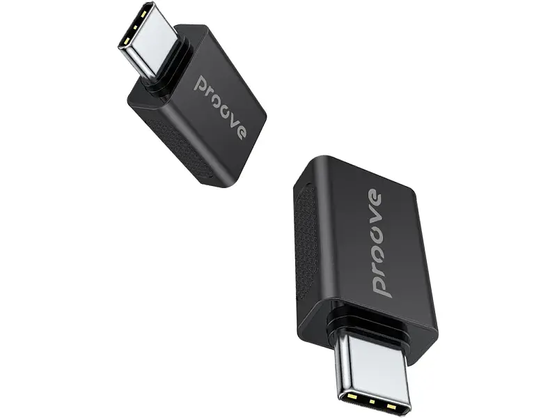 Перехідник USB Type-C Proove Extension OTG USB-A to USB Type-C Black (HBEX00101001) - фото 2