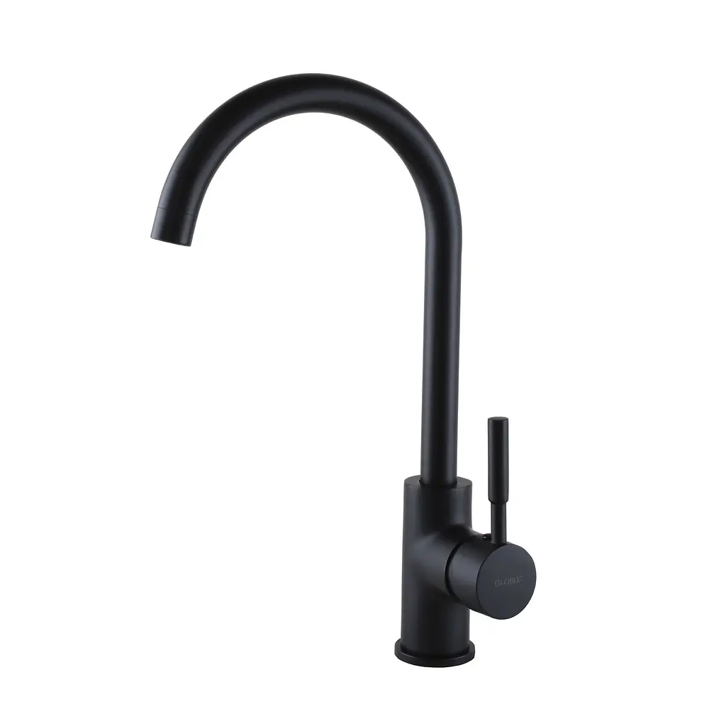 Смеситель для кухни Globus Lux Lazer GLLR-0203S-10-BB Черный матовый - фото 4