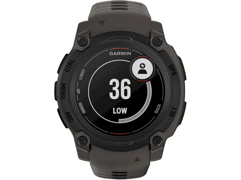 Смарт-годинник Garmin Instinct E 45mm Black with Charcoal Band (010-02933-00) - фото 6