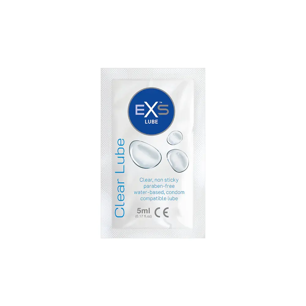 Лубрикант - EXS Clear Lube, 5 мл*100 шт.
