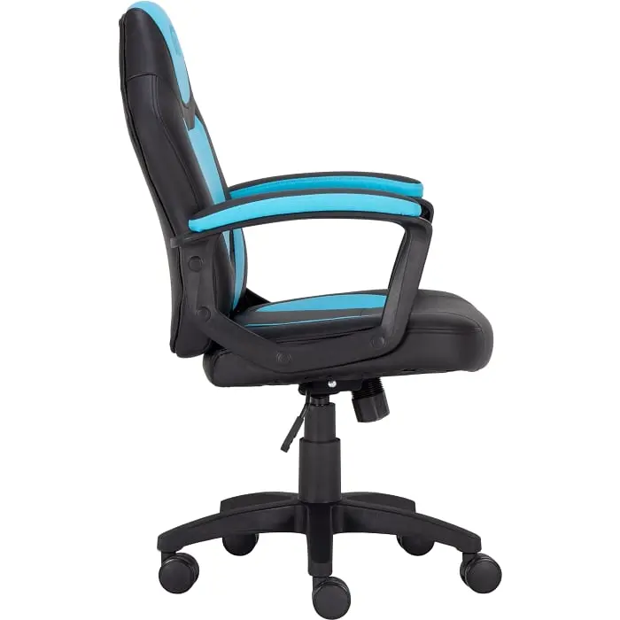 Геймерське дитяче крісло GT Racer чорне із синім (X-1414 Black/Light Blue) - фото 9