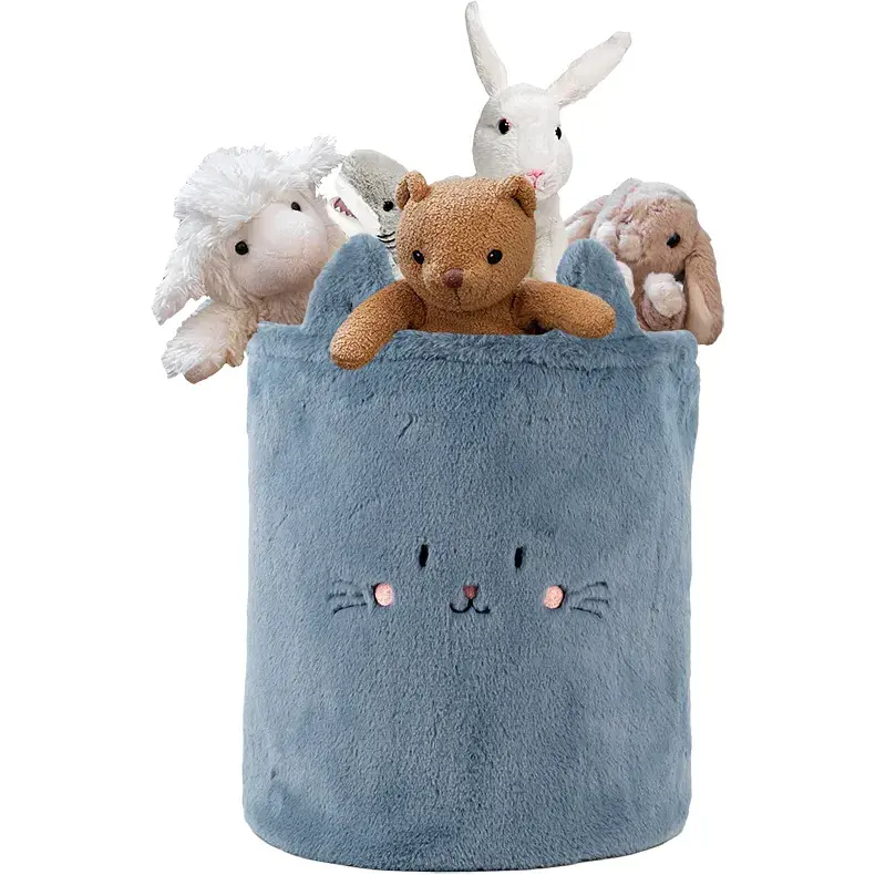 Корзина для хранения Kite Cute Cat 30х35 см плюшевая (K24-3100L-2) - фото 2