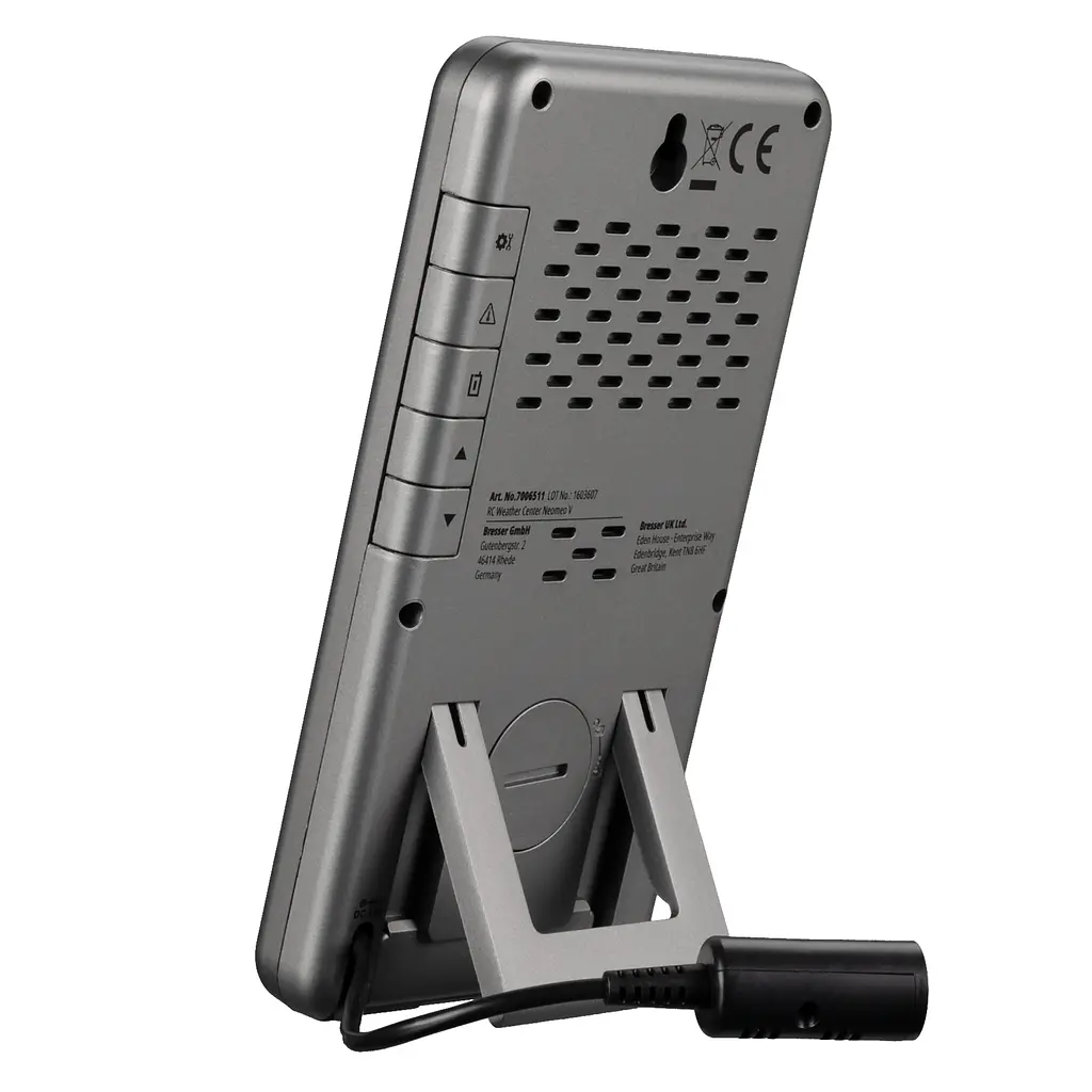 Метеостанція Bresser RC Neomeo V Silver (7006511) - фото 4