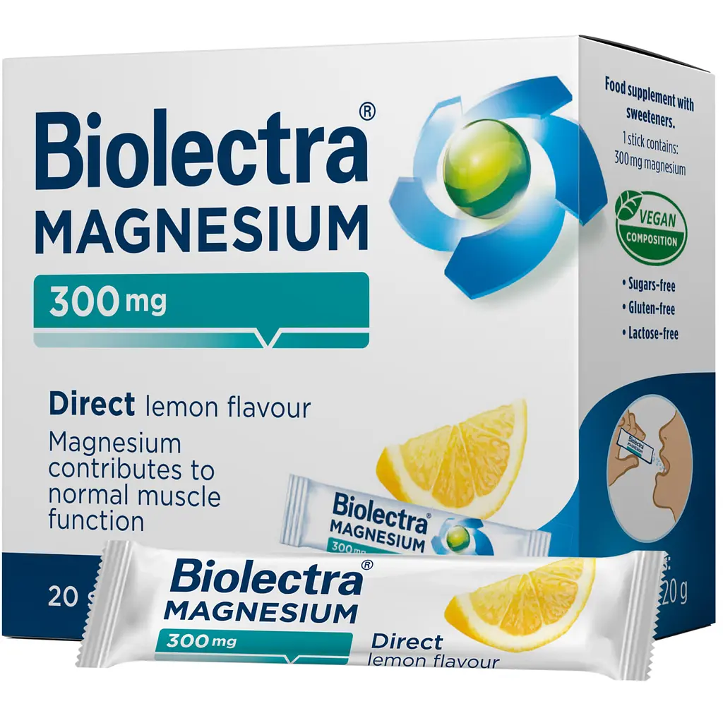 Диетическая добавка Биолектра Магнезиум Директ лимон 20 пакетов - фото 2