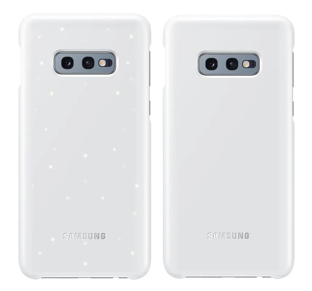 Чохол оригінальний з підсвічуванням Official LED Cover EF-KG970CWEGRU для Samsung Galaxy S10e White - фото 4