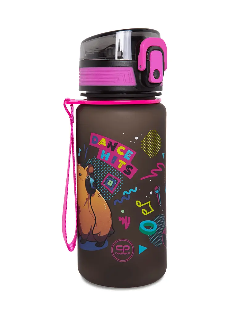 Пляшка COOLPACK BRISK CAPYBARA Music для води 400 мл (Z17961) - фото 2
