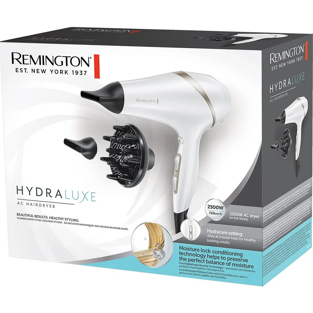 Фен Remington HydraLuxe AC8901 білий - фото 4