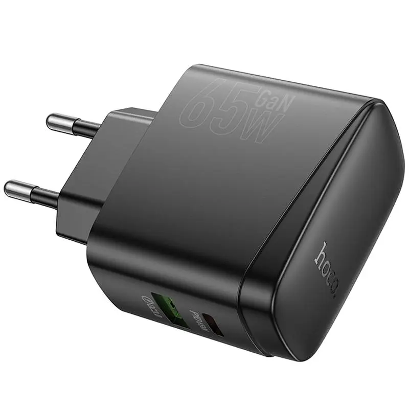МЗП Hoco CS63A Bright PD65W (1USB-A/1C) Black - фото 3