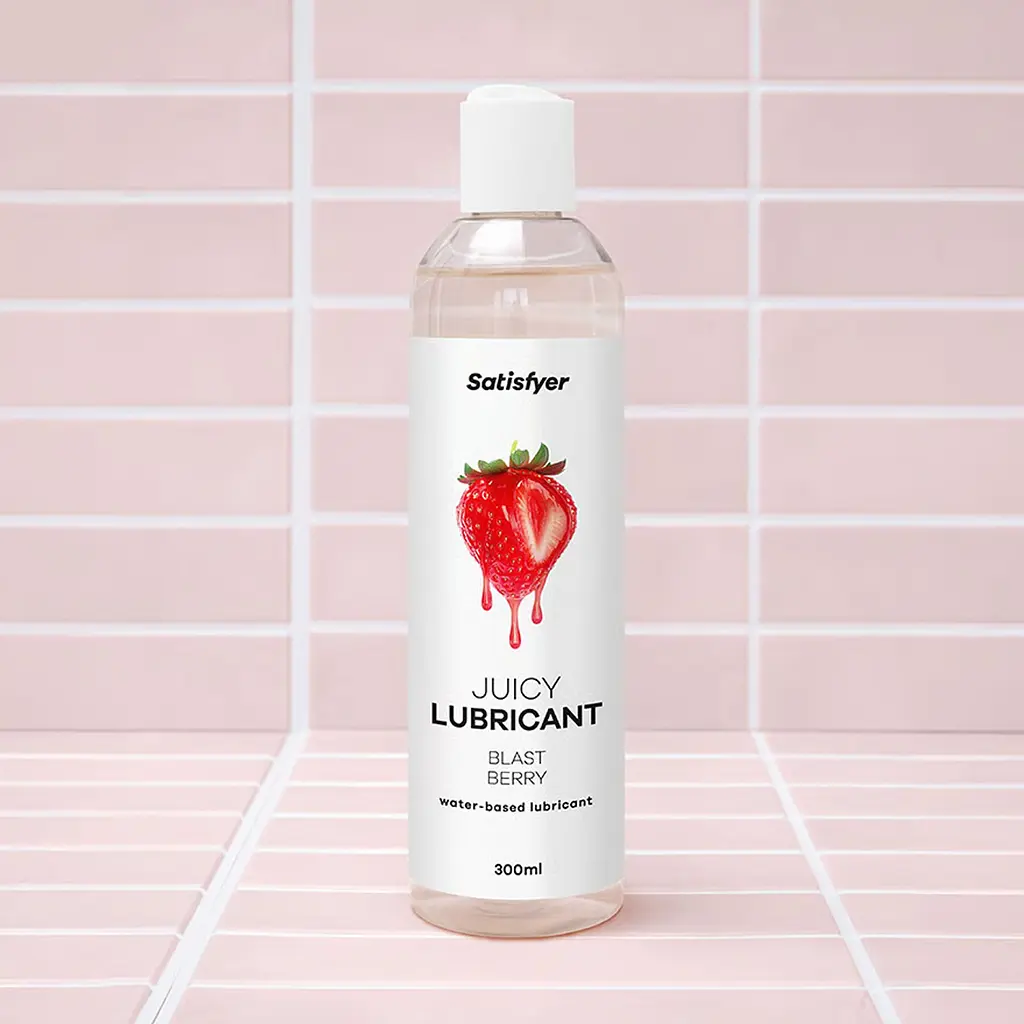 Лубрикант на водній основі Satisfyer Juicy Lubricant Blast Berry water based 300 мл - фото 8