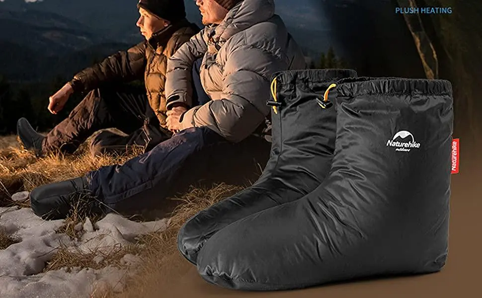 Черевики на гусячому пуху Naturehike NH18S023-T, розмір S, чорні - фото 5