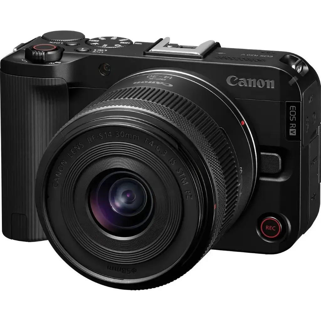 Бездзеркальний фотоапарат Canon EOS R50 V Kit RF-S 14-30mm IS STM PZ Black (6895C025) UA [137130] - фото 2