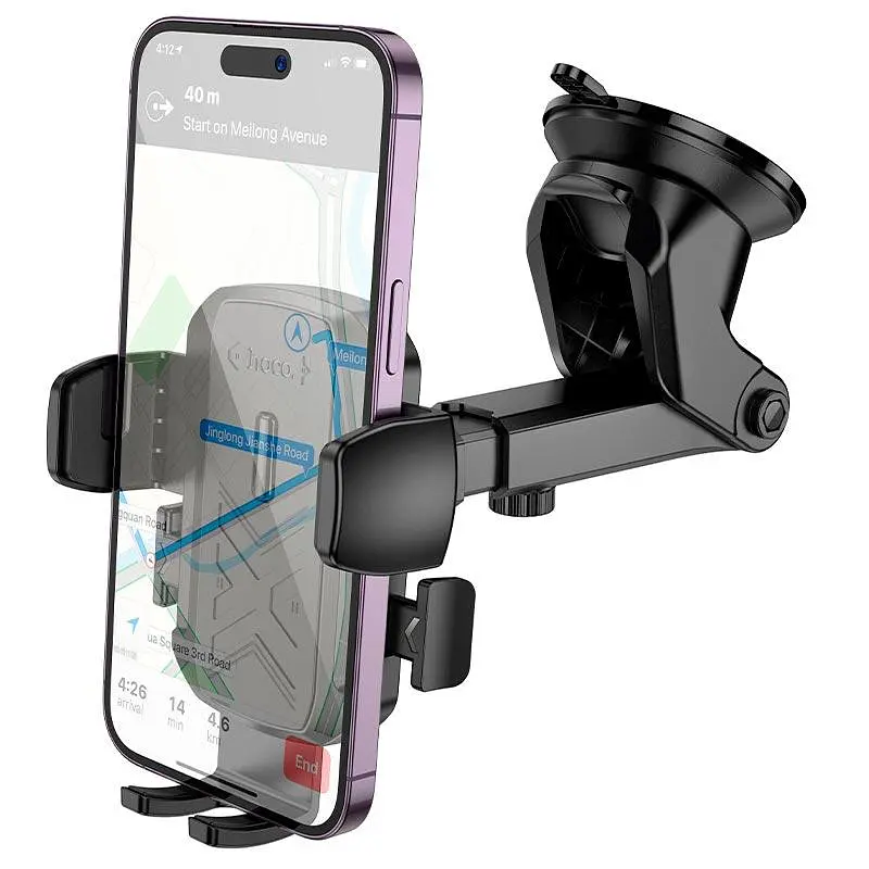 Тримач Hoco Gamble one-button Car holder H65 center console 4.5-7" - фото 2