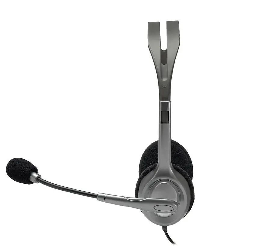 Комп'ютерна гарнітура Logitech H110 Silver (981-000271) - фото 2