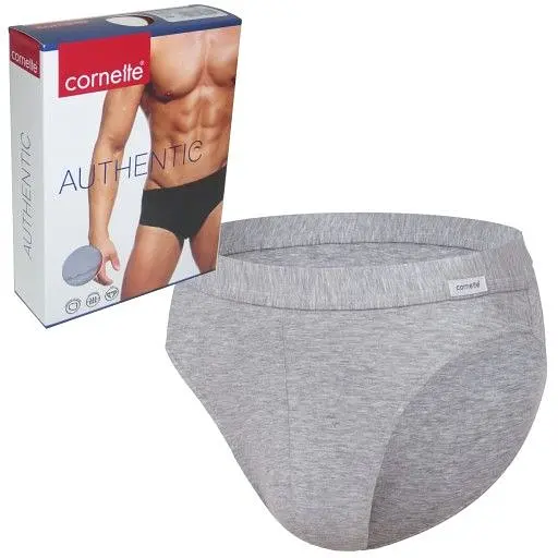 Чоловічі труси 226 Authentic slip mini Cornette сірий меланж M - фото 2