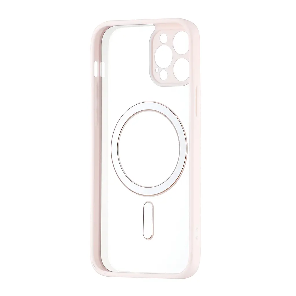 Чохол Color Edge with MagSafe (Protected Camera) iPhone 12 Pro Pink - фото 3