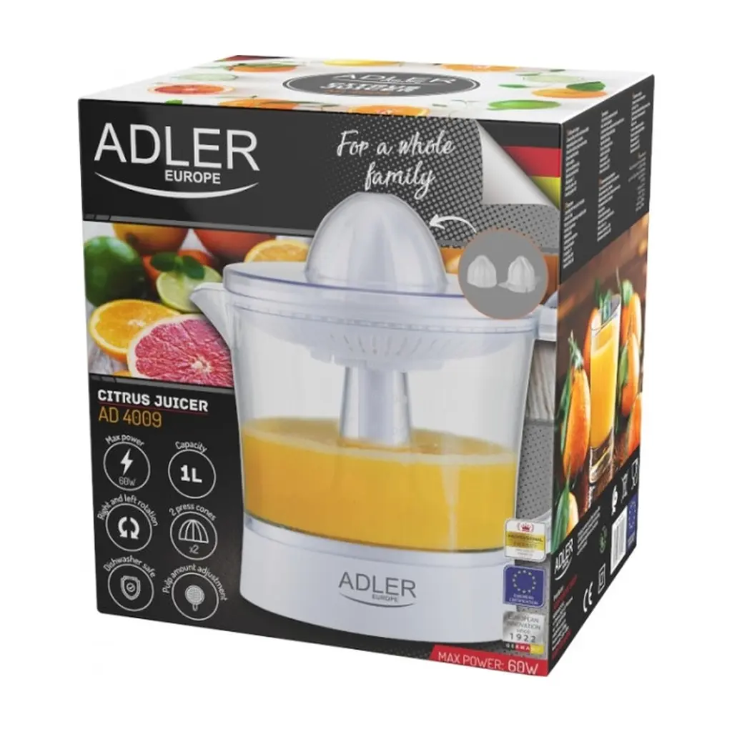 Соковыжималка Adler AD 4009 - фото 4