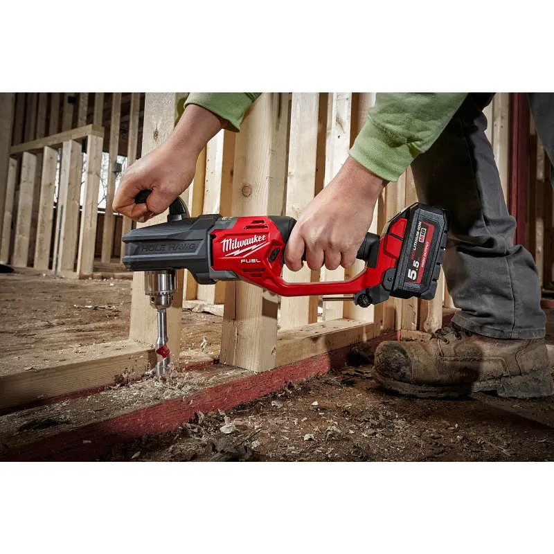 Дриль кутовий акумуляторний MILWAUKEE, M18 CRAD2-0X, 30Нм (каркас, HDкейс) - фото 9