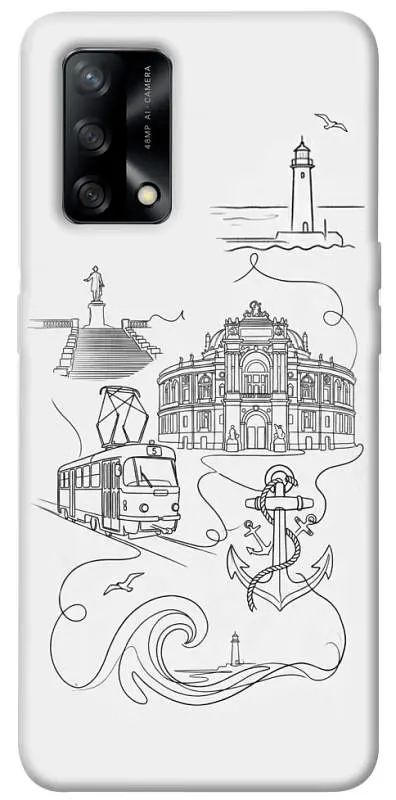 TPU чохол Demsky Odesa spirit для Oppo A74 4G