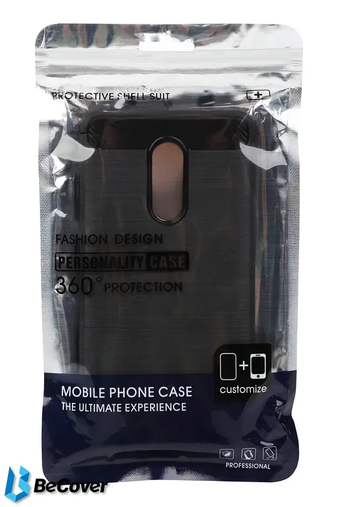 Панель BeCover Carbon Series для Nokia 7 Black (702209) - фото 2