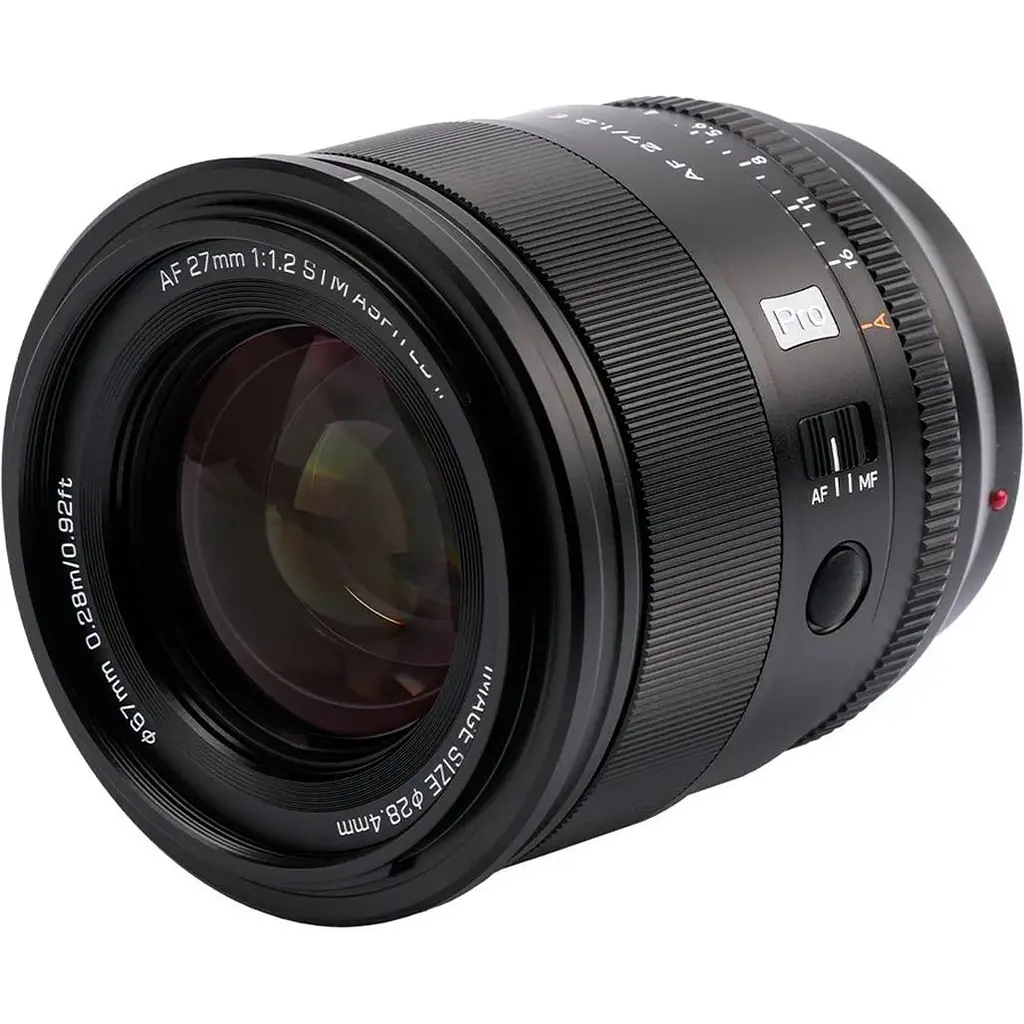 Об'єктив Viltrox AF 27mm f/1.2 Pro Sony Е - фото 3