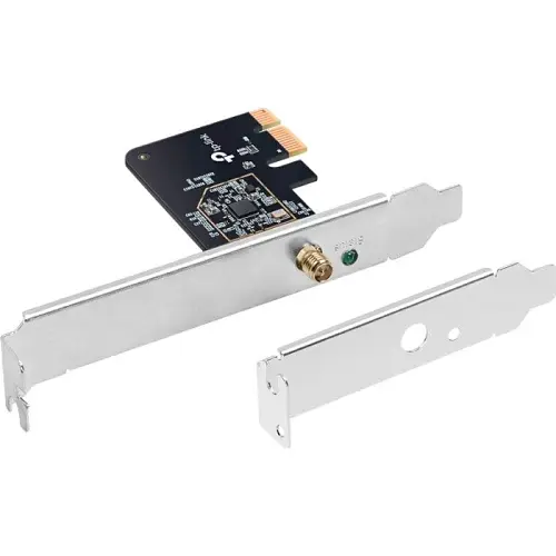 Мережева карта PCI-E TP-LINK Archer T2E, 2.4GHz / 5GHz, AC600 (до 433 / 200 Мбіт/с), PCI-E 1x, 1 знімна дводіапазонна антена, підтримка MU-MIMO, низькопрофільна / високопрофільна планка - фото 2