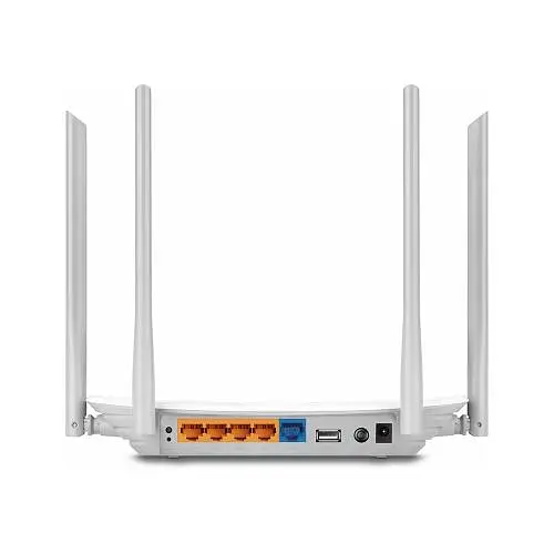 Роутер TP-LINK Archer C50 V4, Wi-Fi 802.11a/b/g/n/ac, до 867 Mb/s, 2.4/5GHz, 4 LAN 10/100 Mb/s, RJ45 10/100Mb/s, 4 зовнішні антени - фото 3