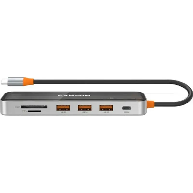Порт-реплікатор Canyon Docking Station DS-13 4k 7-in-1 USB-C (CNS-TDS13) - фото 3