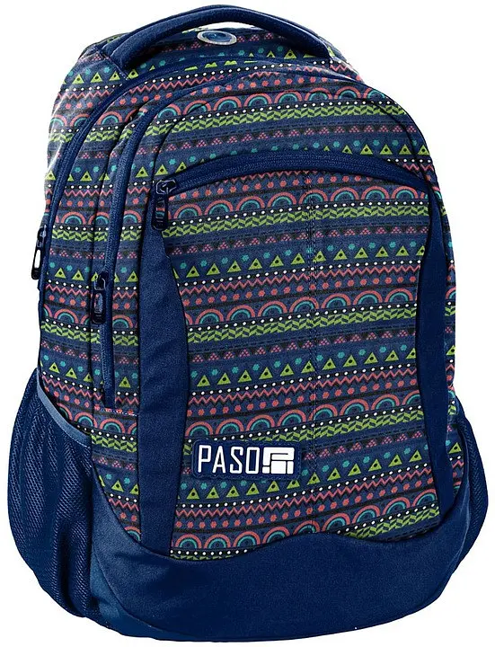 Рюкзак молодіжний Paso 18-2808PC16 20L Синій - фото 3