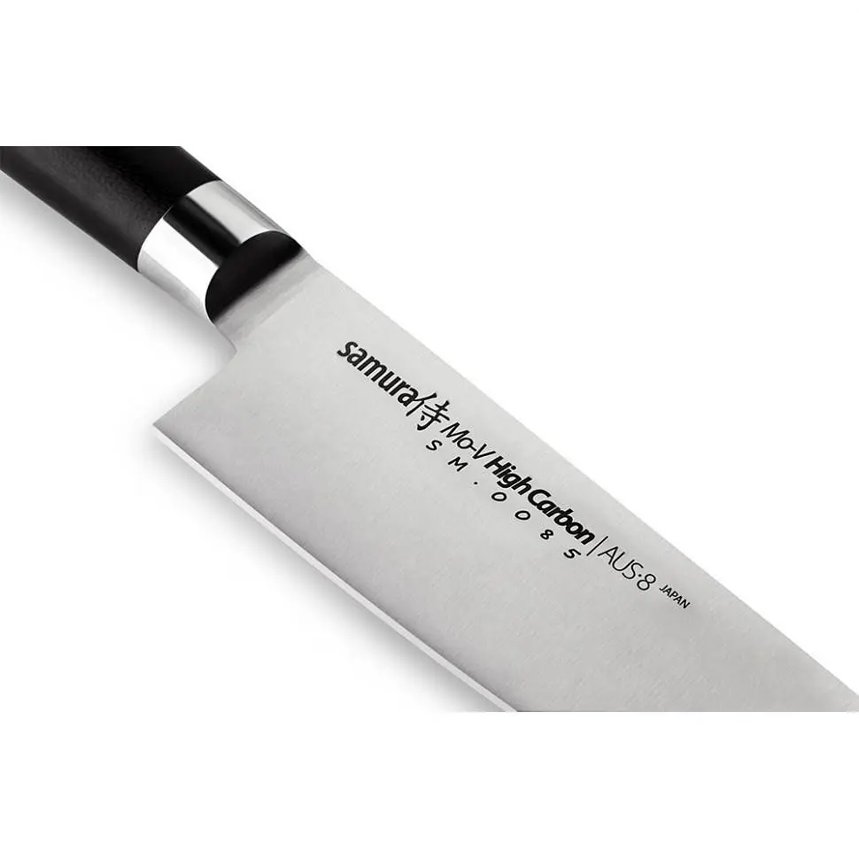 Ніж кухонний Шеф, 200 мм Samura MO-V Stonewash (SM-0085B) - фото 6