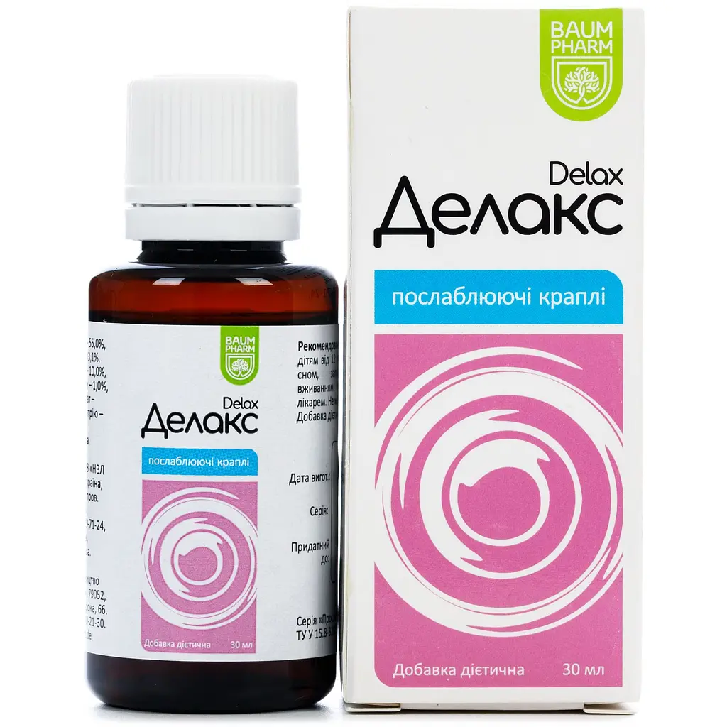 Добавка Baum Pharm Делакс послаблююче 30 мл - фото 2