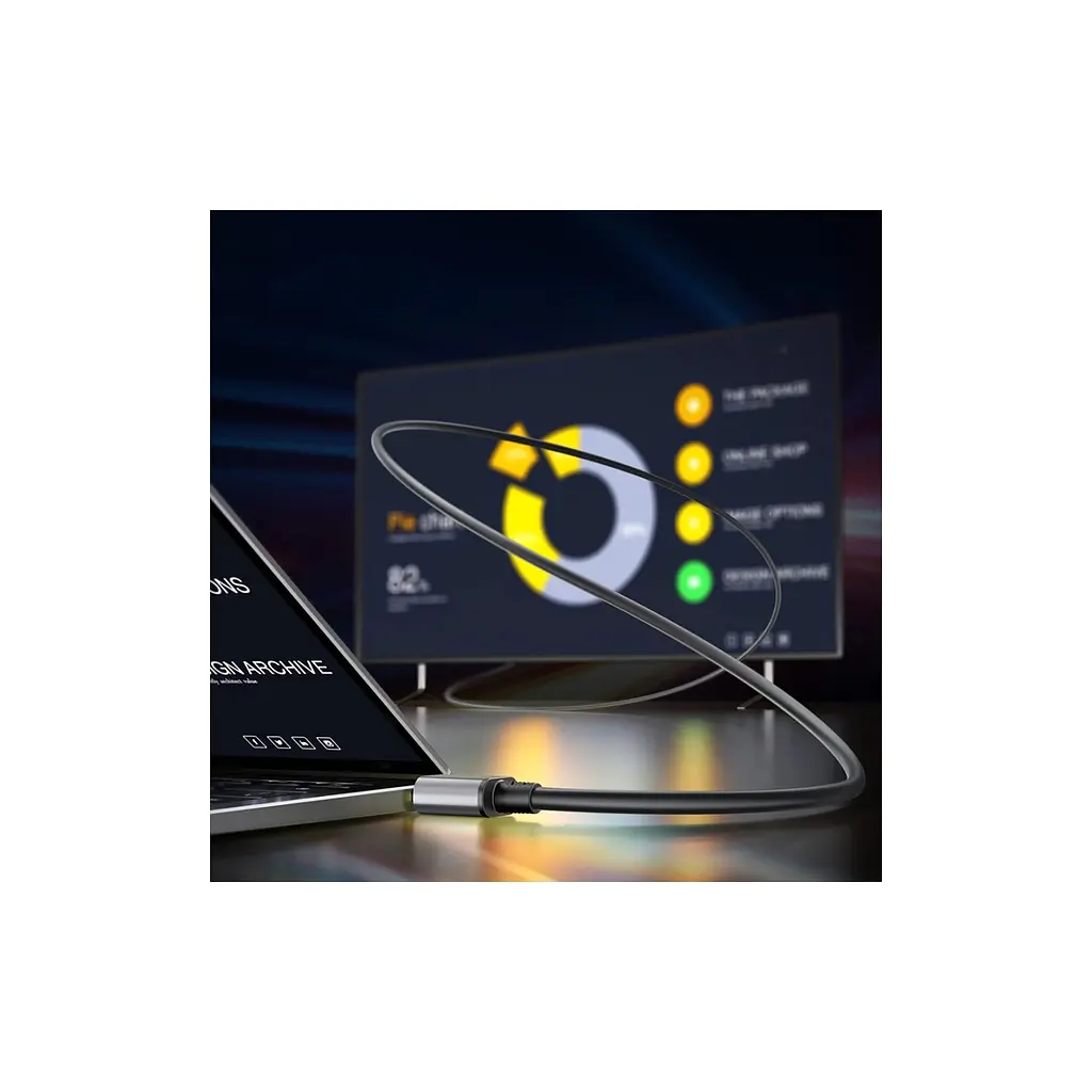 Кабель мультимедійний HDMI M to HDMI M 3.0m V2.0 black XO (GB017A-HDMI.tranish) - фото 7