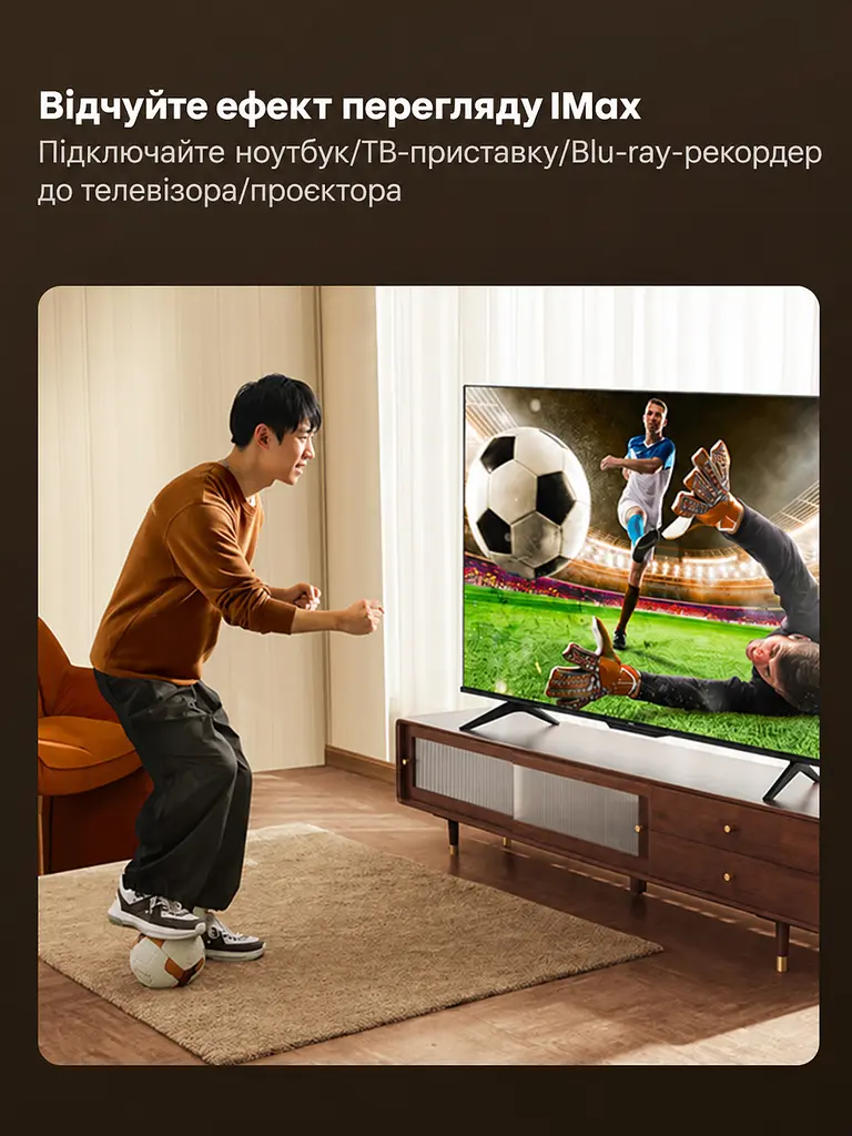 Оптоволоконний кабель HDMI UGREEN HD183 2.1 8K 60 Гц 25 м чорний (55507) - фото 10