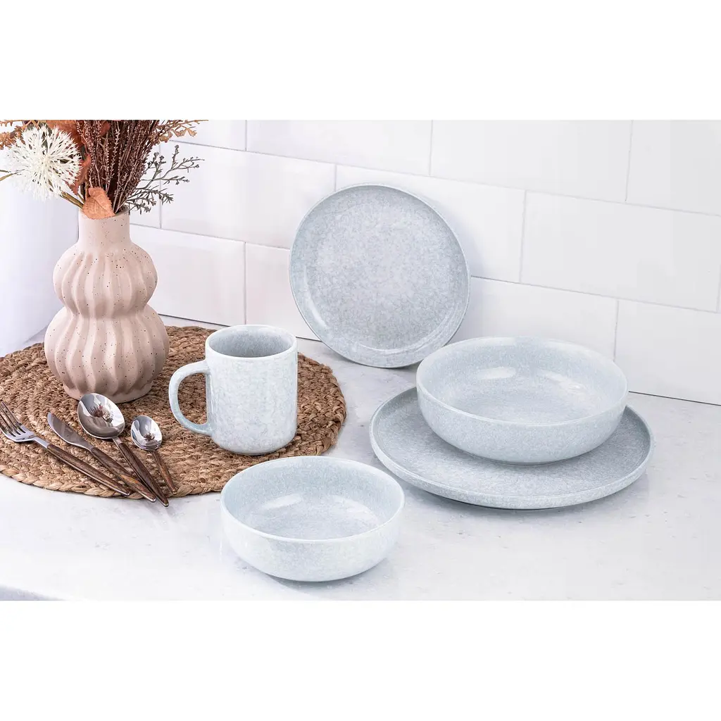 Тарілка обідня Ardesto Loreto 27 см блакитна (AR1027LB) - фото 5