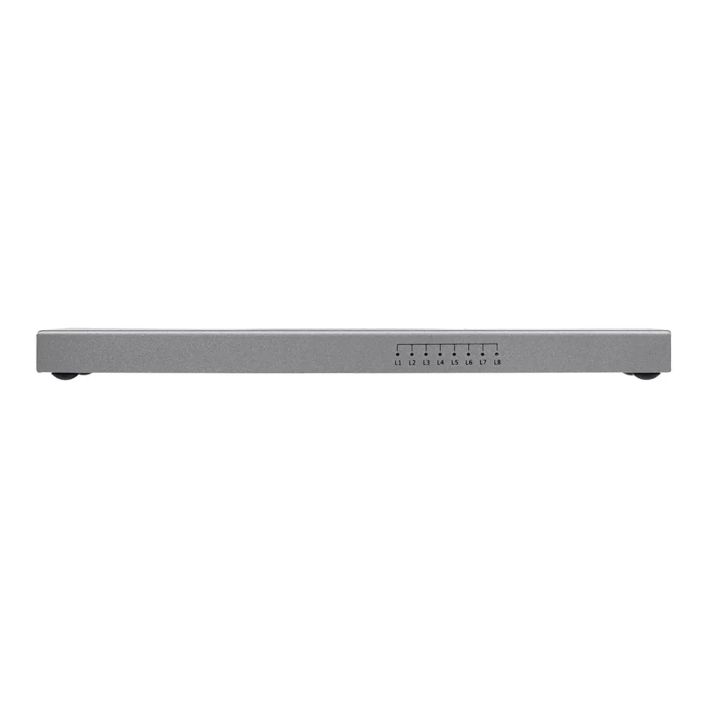 Разветвитель видеосигнала HDMI 1x8 4K Dtech DT-7148B(MS) (74-00142) - фото 4