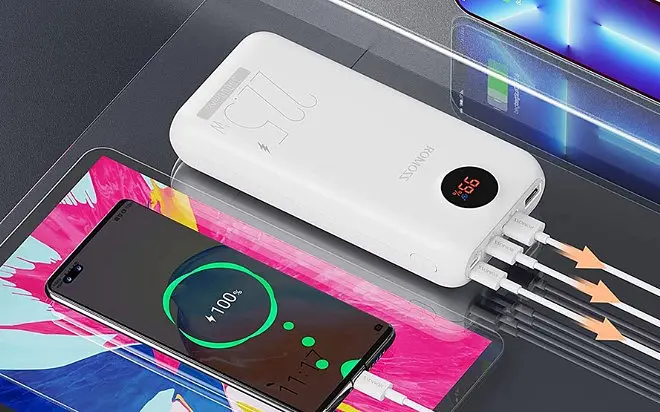 Портативная батарея Romoss 30000mAh 22.5W PSw30PF Белая - фото 3