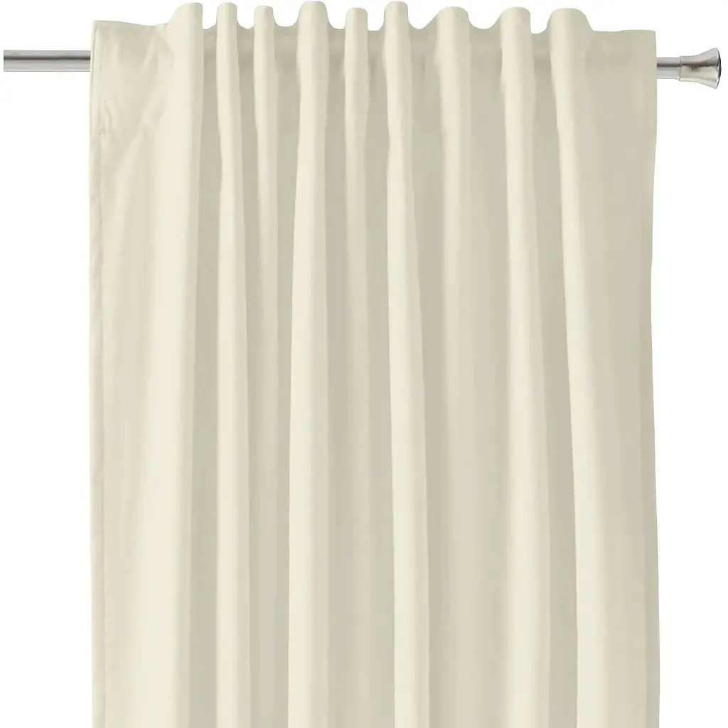 Штори на кухню та в кімнату Cosas Snow 180х260 см 2 шт бежевий (Curtains_Milk_180x260) - фото 2