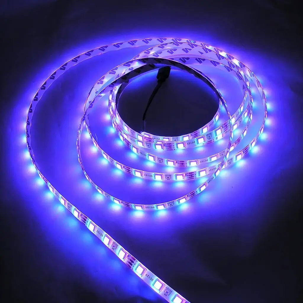 Світлодіодна RGB-стрічка 5050 від USB 5 V з Bluetooth 5М Led-підсвітка керування через телефон - фото 6