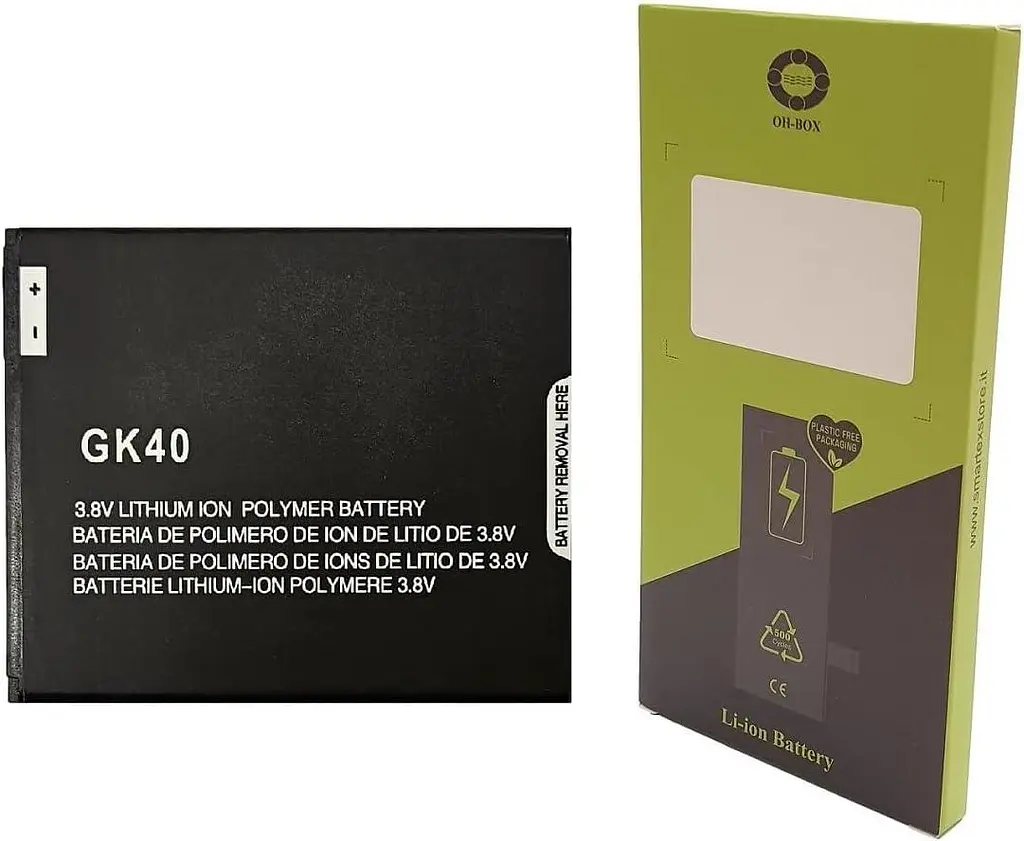 Аккумулятор OH-BOX®, совместимый с Motorola GK40, Moto E3, Moto E4, Moto G4 Play, Moto G5 - фото 4