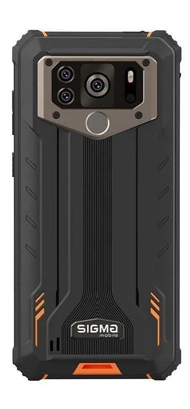 Смартфон Sigma X-treme PQ55 6/64Gb Black-Orange UA UCRF - фото 3